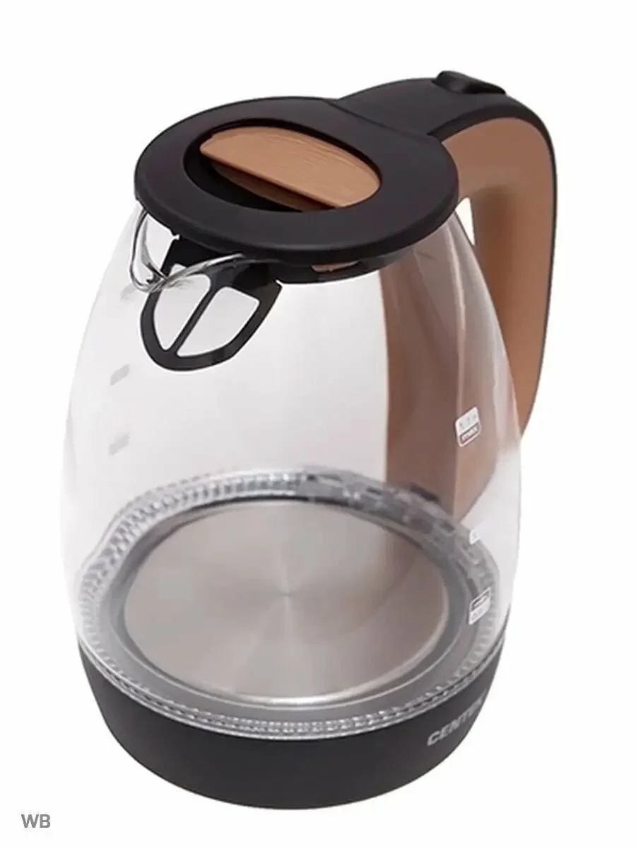 Чайник электрический Centek CT-0056 кофейно-бежевый, 1.7 л, 2200 Вт, (в уп. 6 шт)