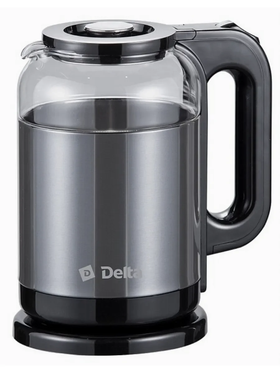 Чайник электрический DELTA DL-1115 серый