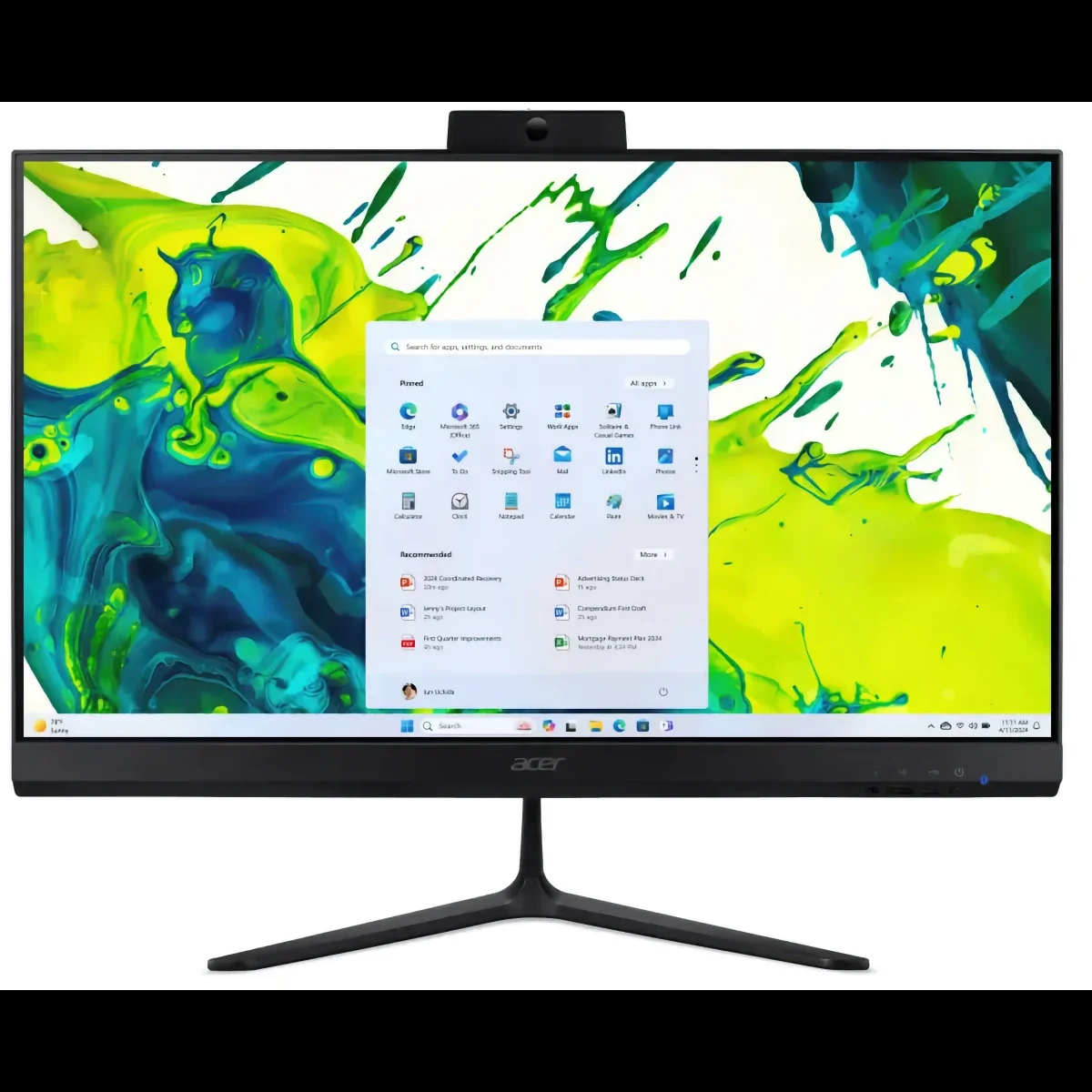 Моноблок Acer Aspire C27B 27'', FHD, IPS (DQ.BT2CD.001), черный