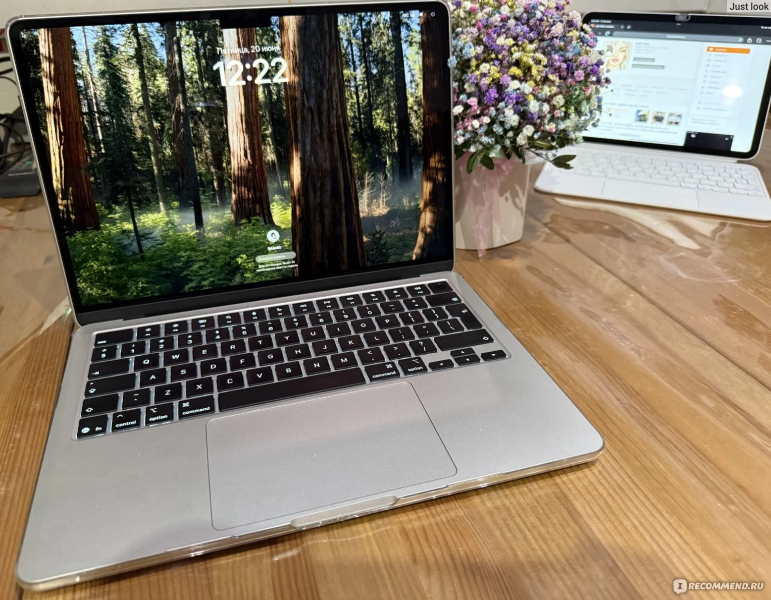 Ноутбук Apple MacBook Air 13.6 A3240 (MW0Y3LL/A), starlight