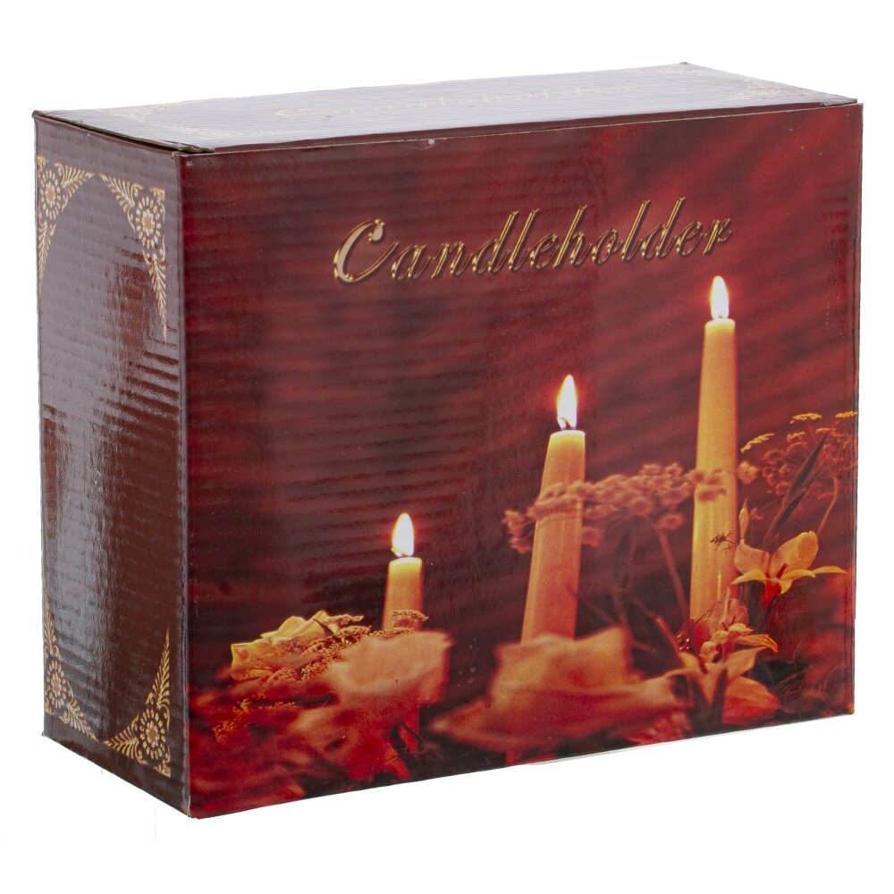 Подсвечник, L13,5 W9 H16,5 см