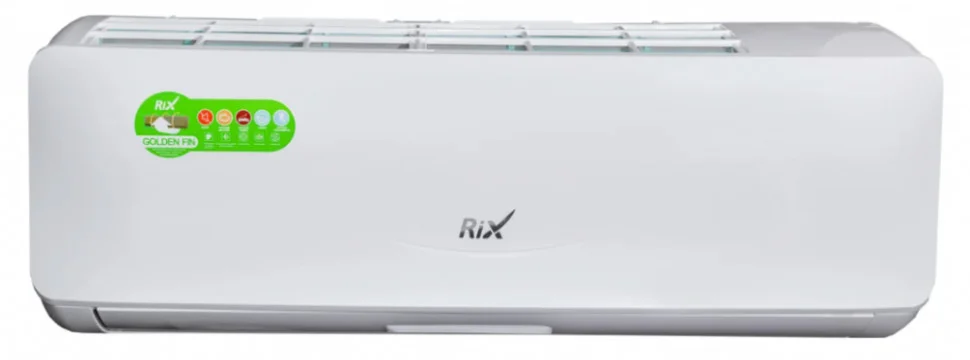 Кондиционер RIX серии IZUMI IZ/OZ-S09BS 9000 BTU, до 25 кв.м, 5 скоростей