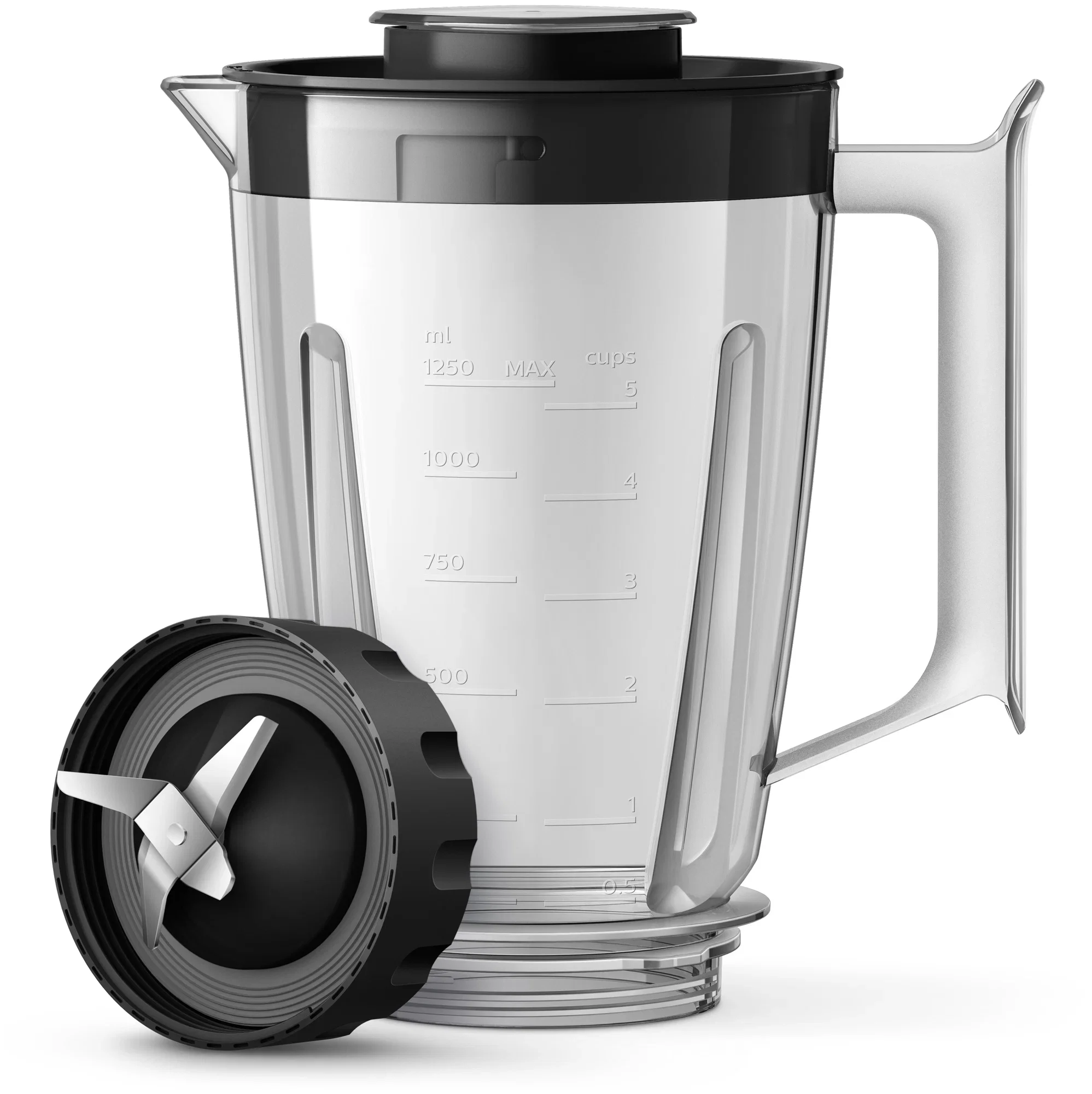 Блендер стационарный Philips HR2291/41, черный 600Вт, кувшин 2л