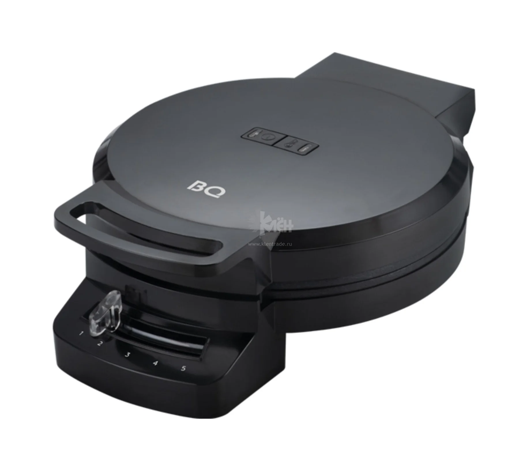 Вафельница BQ ST1001 Чёрный (1200Вт, до 225 С., шнур 0.8 м, 1.32 кг, мм - 255 x 85 x 193 мм )