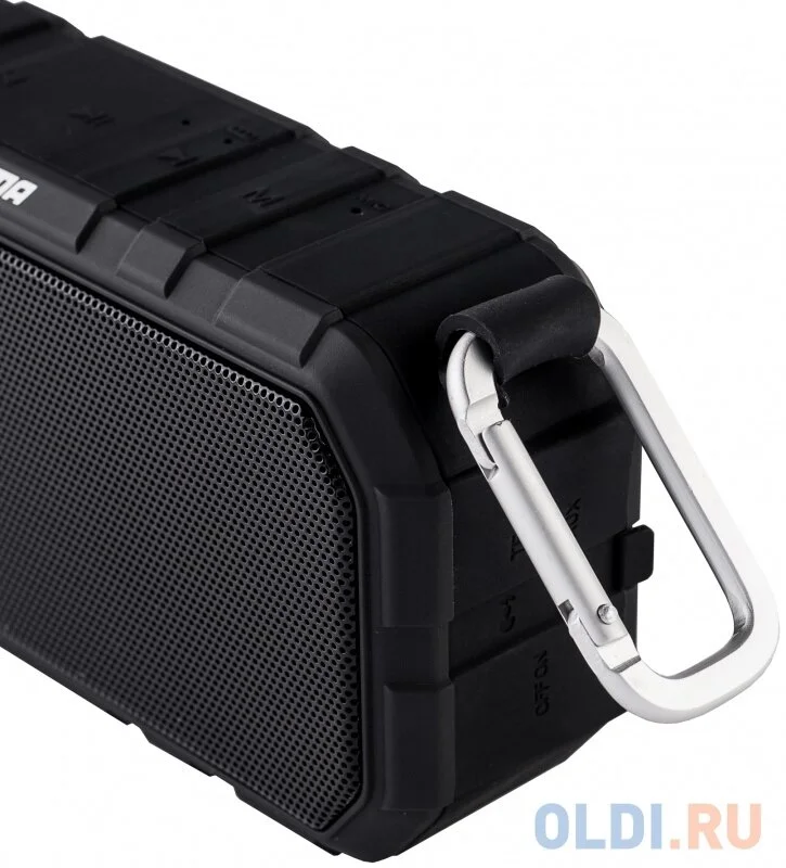 Колонка портативная Digma S-40 черный 10W 1.0 BT 2000mAh