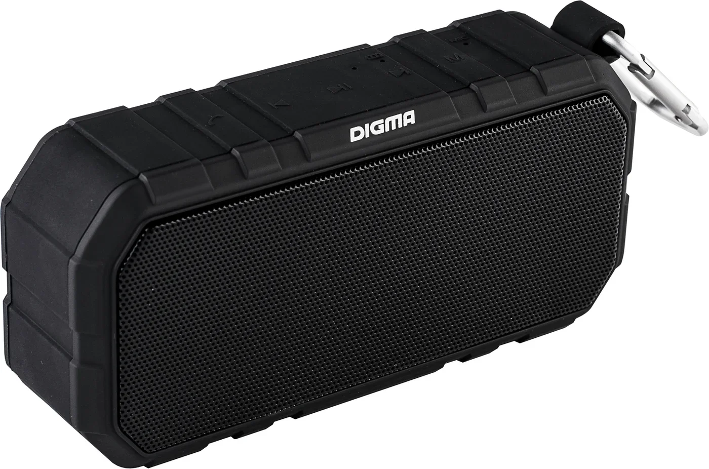 Колонка портативная Digma S-40 черный 10W 1.0 BT 2000mAh
