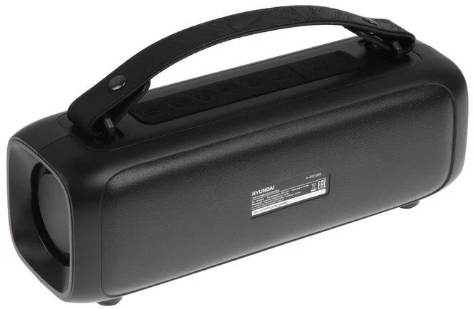 Колонка портативная Hyundai H-PS1020 черный 16W 2.0 BT 10м 1500mAh