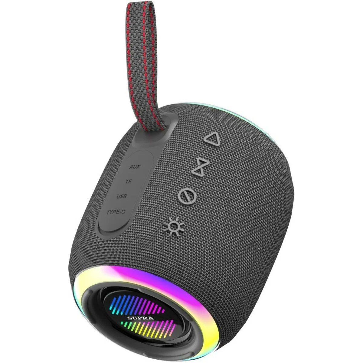 Колонка портативная Supra BTS-515 черный 20W 1.0 BT/3.5Jack/USB 10м 2400mAh