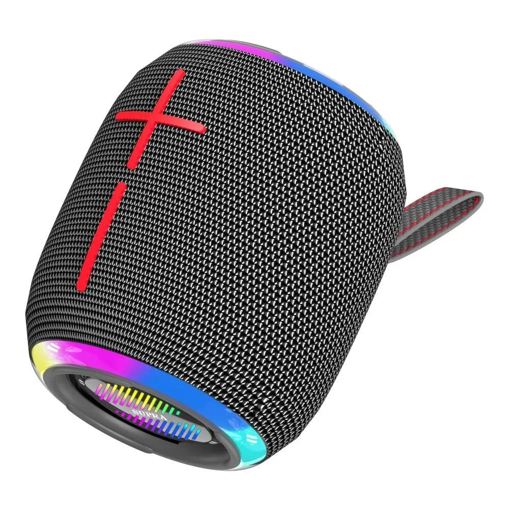 Колонка портативная Supra BTS-515 черный 20W 1.0 BT/3.5Jack/USB 10м 2400mAh