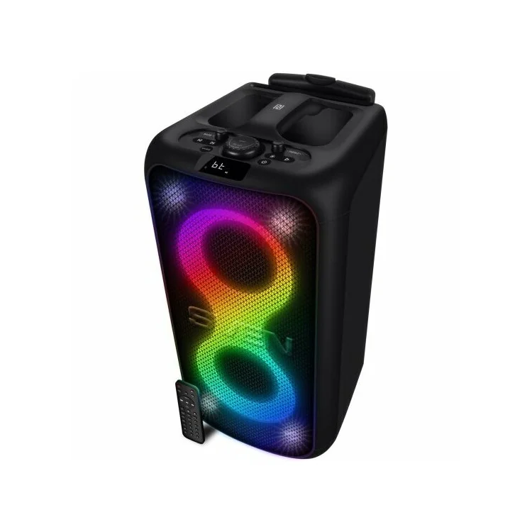 Колонка портативная SVEN АС PS-1000 черный 160W 1.0 BT/3.5Jack 8000mAh (SV-022686)