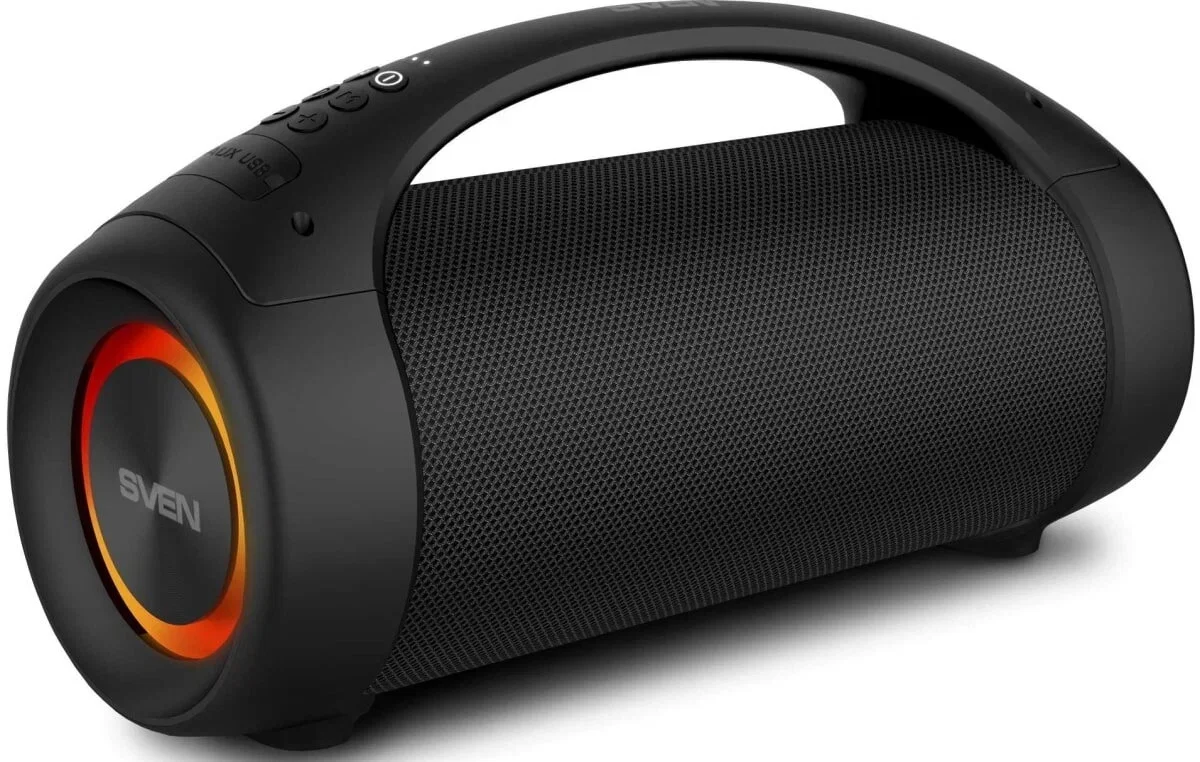 Колонка портативная SVEN АС PS-370 черный 40W 2.0 BT
