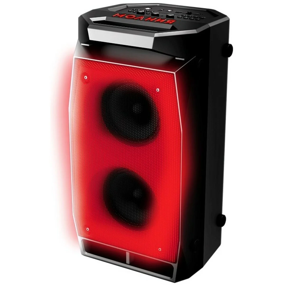 Колонка портативная Ural Молния 900 черный 90W 2.0 BT/3.5Jack 4000mAh