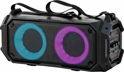 Колонка портативная Ural Молния Молния 600 черный 60W 2.0 BT/3.5Jack 3000mAh