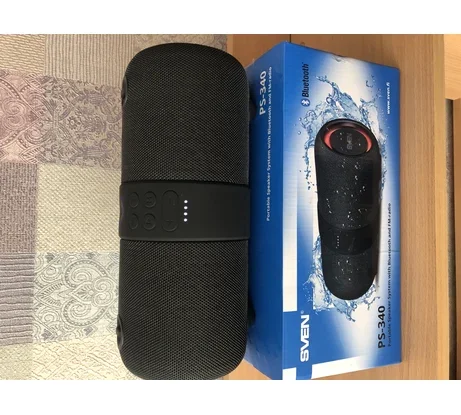Мобильные колонки SVEN PS-340 2.0 черный
