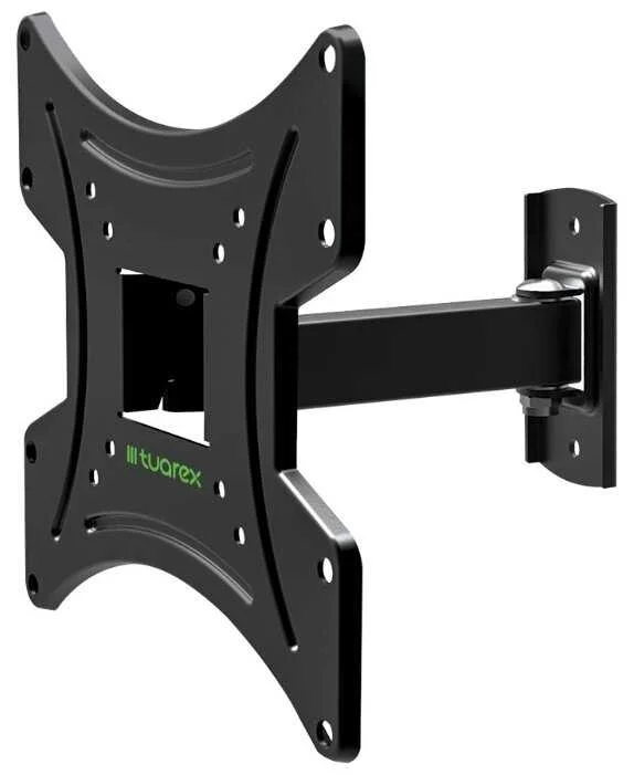 Кронштейн под LCD Tuarex ALTA-203 black (15"-43", 20кг, нак 5-15, повр 180, до 200х200) 10шт/уп