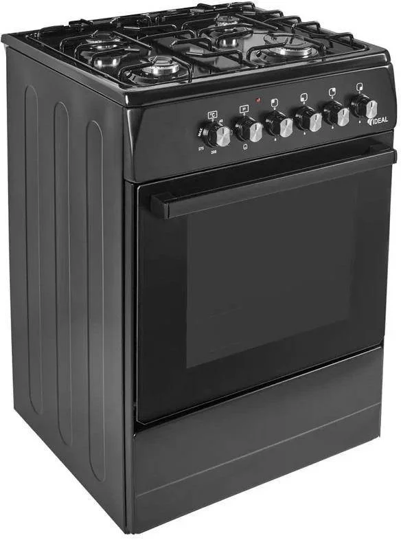Кухонная плита IDEAL с газ.духовкой G 110 чёрный ГК
