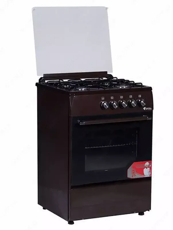 Кухонная плита IDEAL с газ.духовкой G 110 чёрный ГК