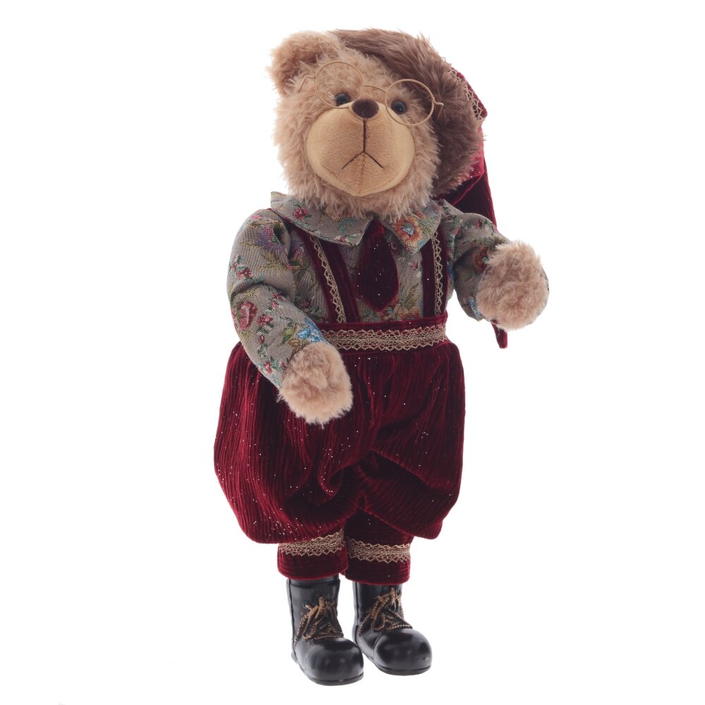 РЕМЕКО Игрушка набивная "Медведь", L22 W18 H49,5 см