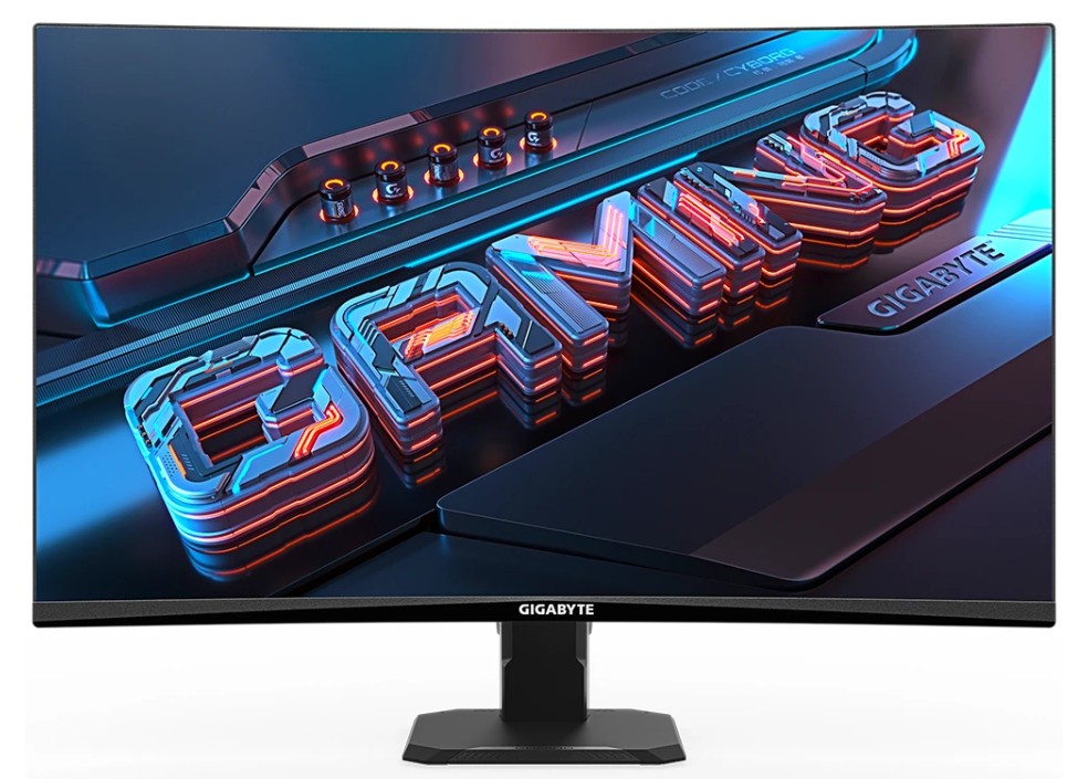 Монитор 27" Gigabyte GS27FC R1500 VA 1920x1080, 180 Гц, 1 мс, 16:9, 250 кд/м², 2xHDMI, 1xDP, 1x3.5 м