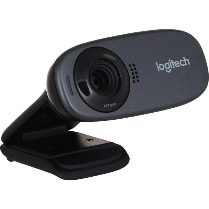 Logitech Веб-камера C310 HD WebCam, 1.2 Мп, 1280 х 720, 30 кад/сек, 60°, микрофон, USB2.0, 1.5 м, чёрный.
