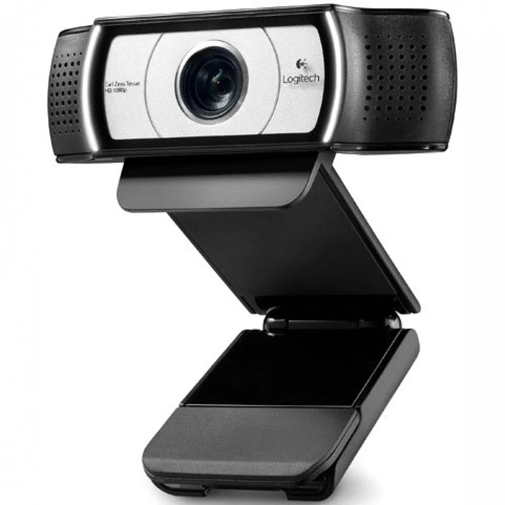 Logitech Веб-камера C930e HD, 1920 х 1080, 3 Мп,, автофокус, 90°, микрофон, USB2.0, 1.8 м, черный/серебристый.