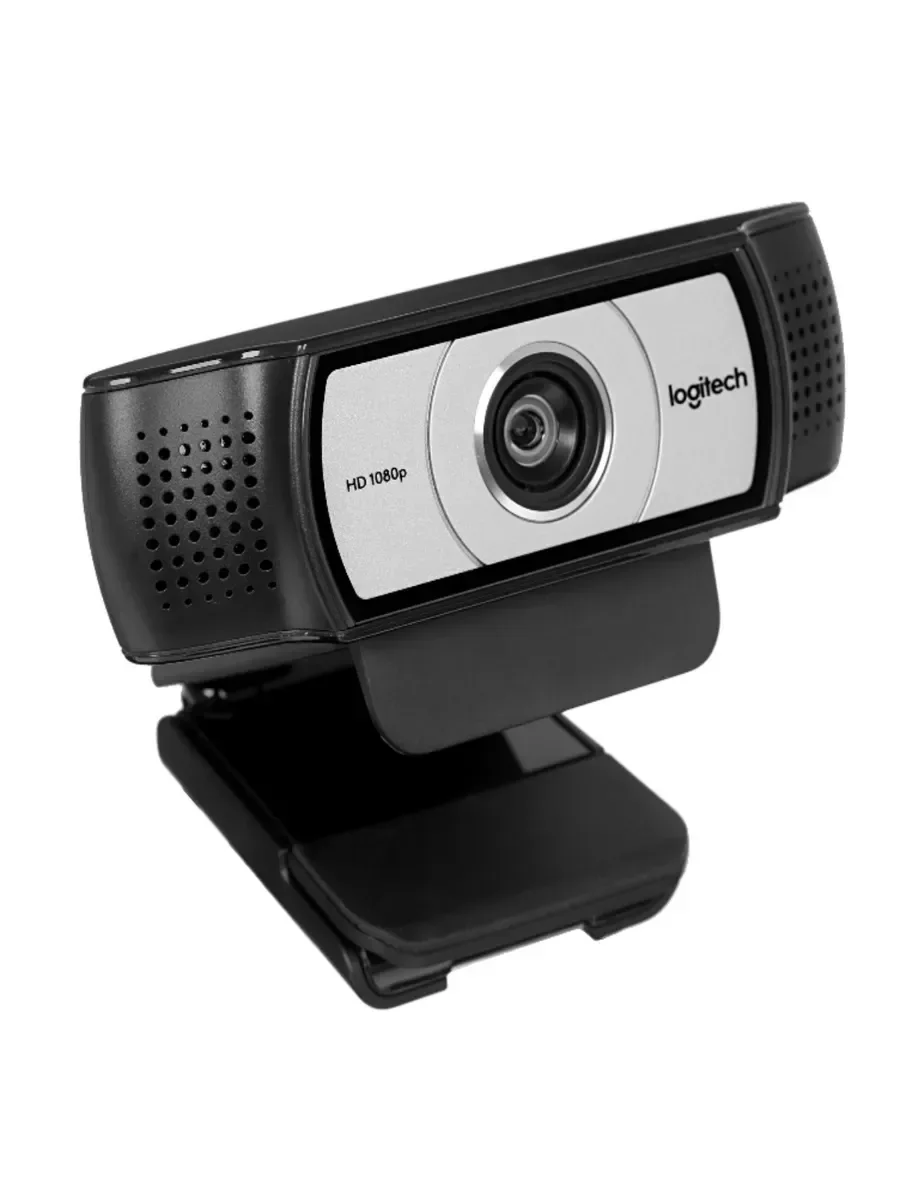 Logitech Веб-камера C930e HD, 1920 х 1080, 3 Мп,, автофокус, 90°, микрофон, USB2.0, 1.8 м, черный/серебристый.