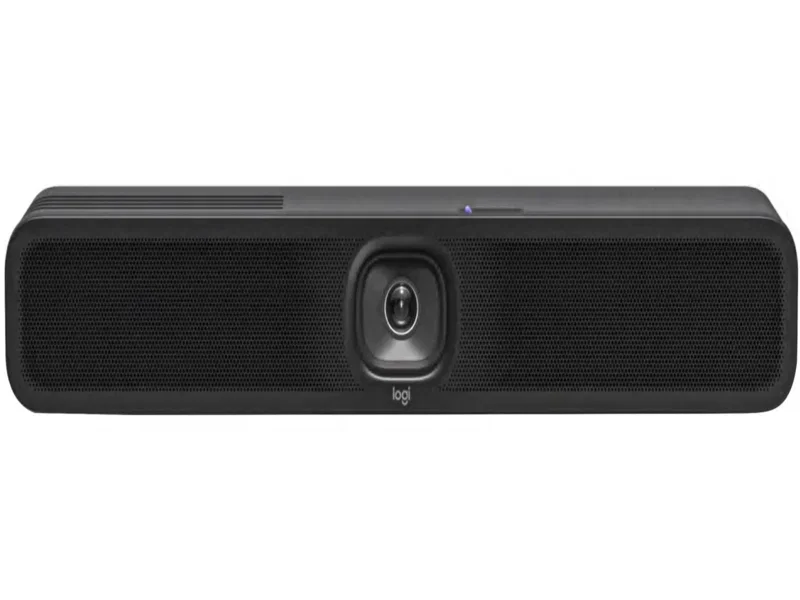 Logitech Веб-камера MeetUp 2, 3840 х 2160, 8 Мп, 120°, Carl Zeiss, автослежение, USB 3.0, кабель USB-C — 3 м., черный.