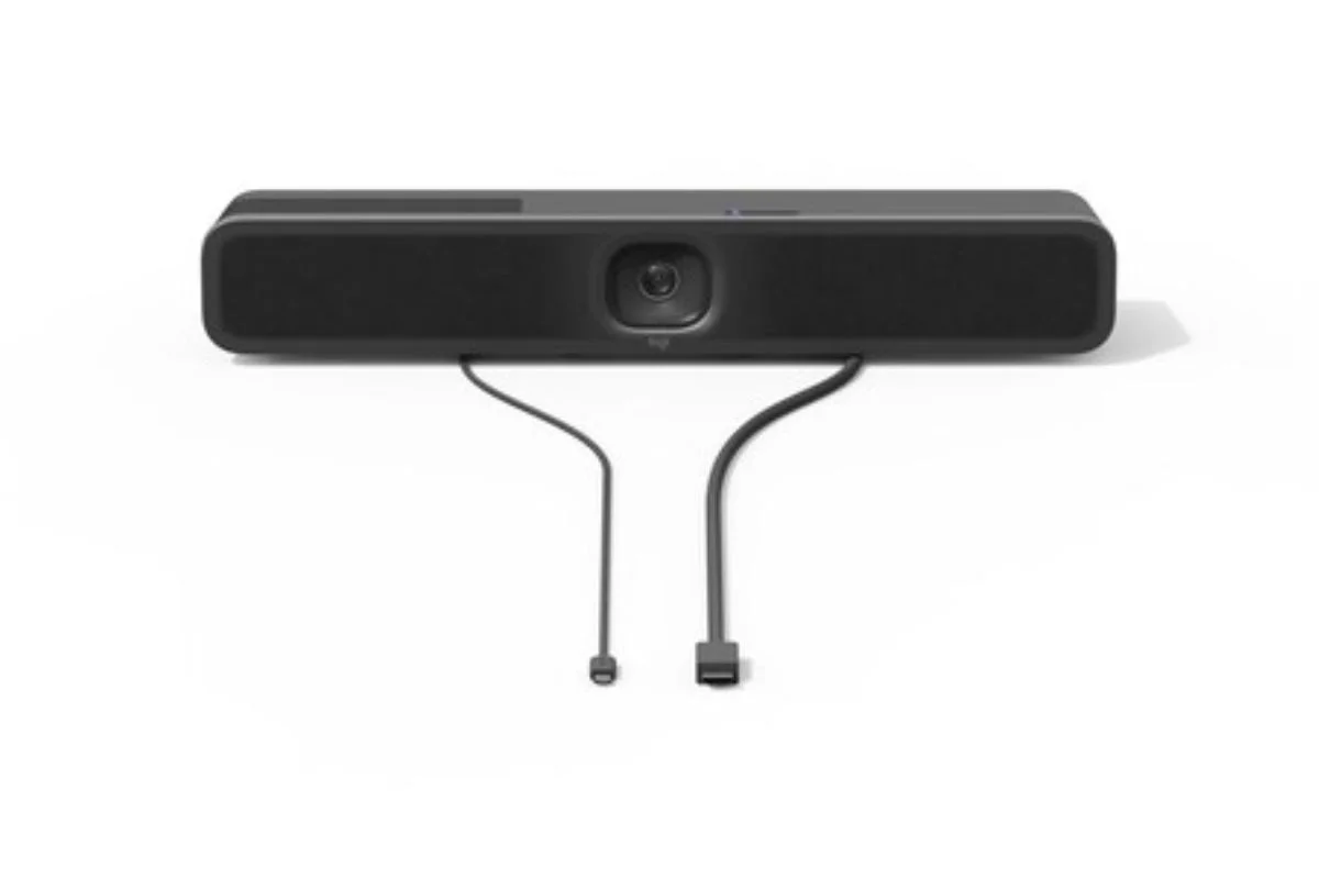 Logitech Веб-камера MeetUp 2, 3840 х 2160, 8 Мп, 120°, Carl Zeiss, автослежение, USB 3.0, кабель USB-C — 3 м., черный.