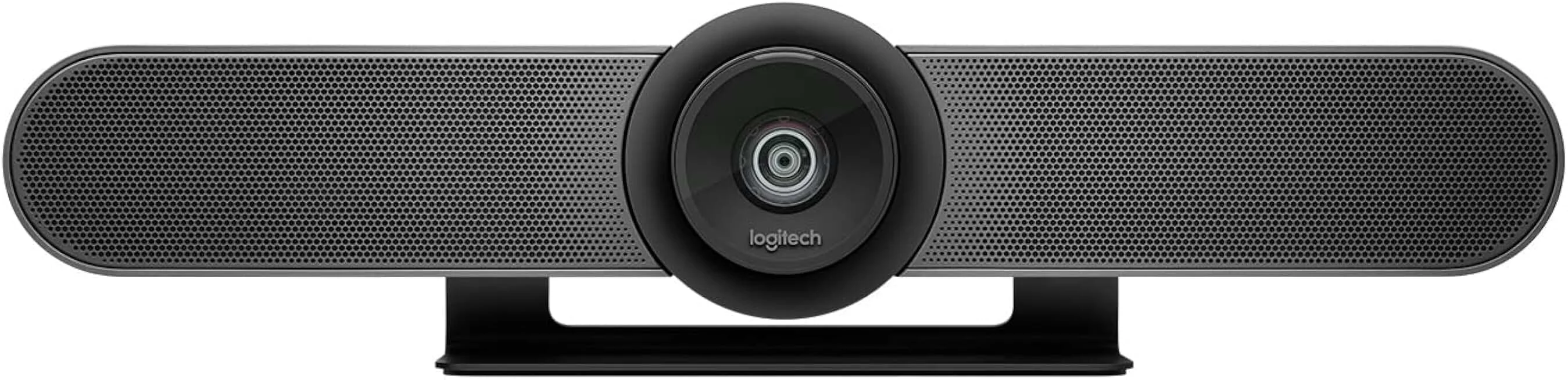 Logitech Веб-камера MeetUp, Ultra HD 4K, 3840 х 2160, 30 кад/сек, 8 Мп, 120°, шумоподавление, USB 3.0, кабель 5м, черный
