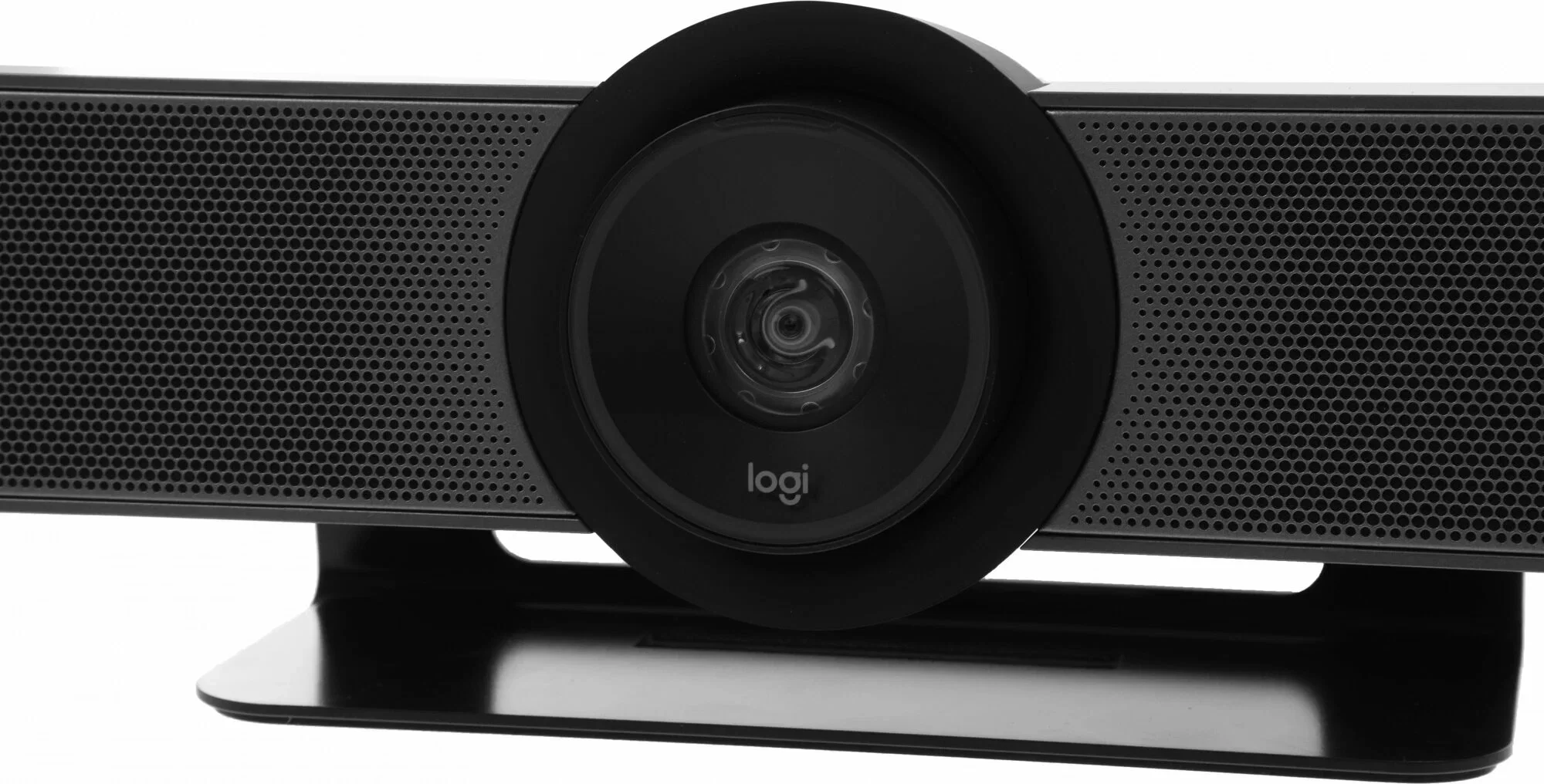 Logitech Веб-камера MeetUp, Ultra HD 4K, 3840 х 2160, 30 кад/сек, 8 Мп, 120°, шумоподавление, USB 3.0, кабель 5м, черный