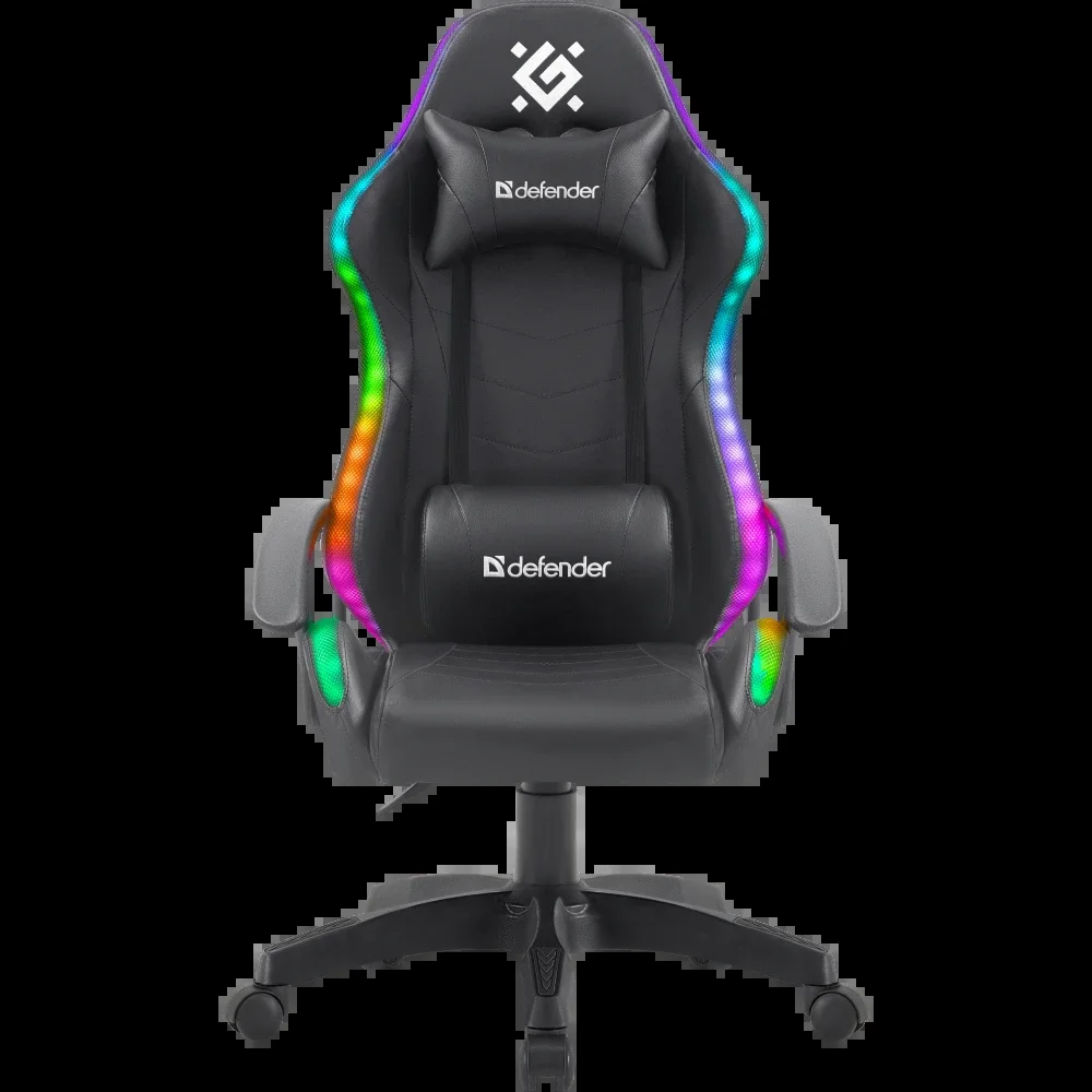 Defender Игровое кресло Factor X RGB,Черный,класс 2,PU