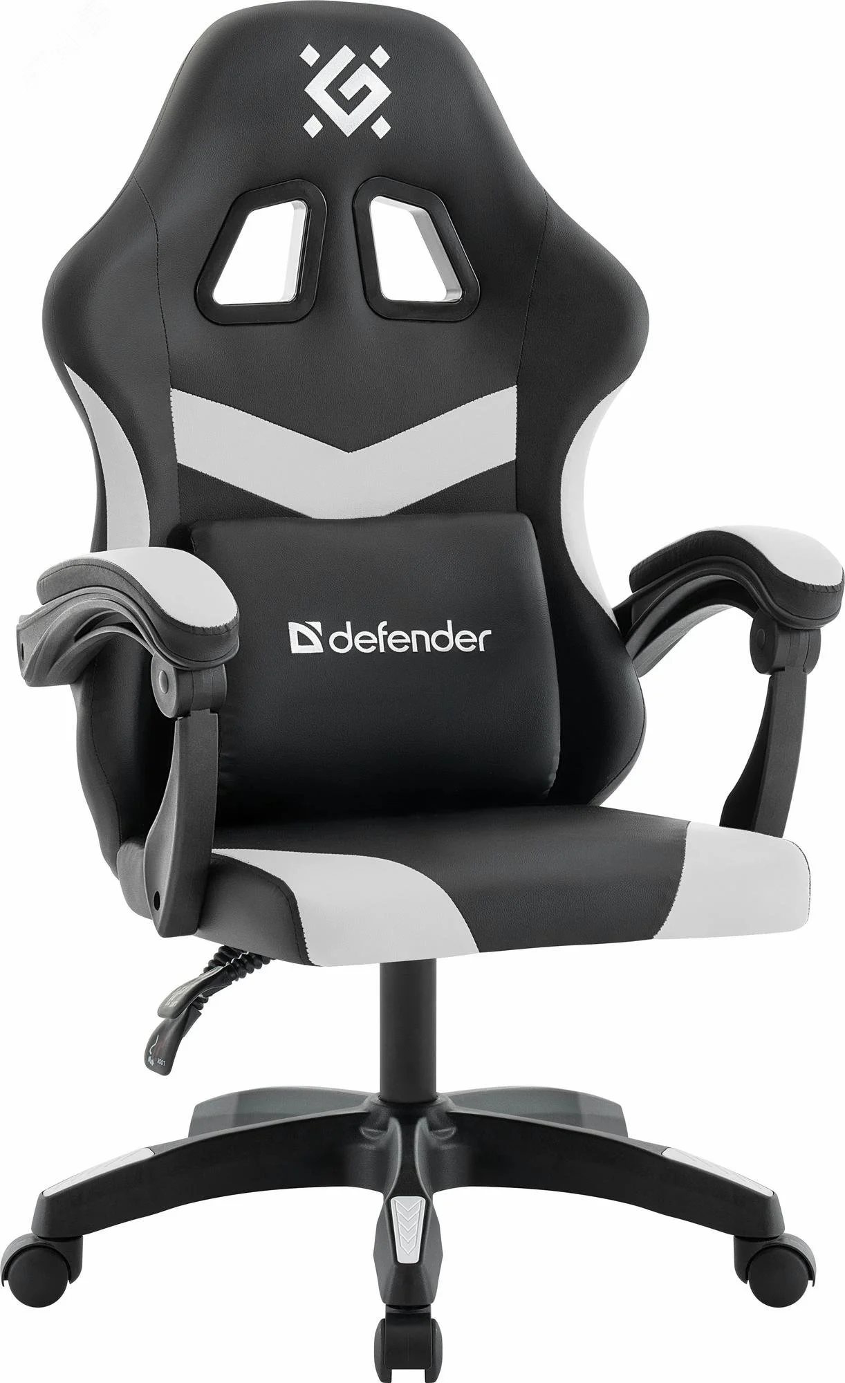 Defender Игровое кресло Runa PRO Черн/белый, PU, класс2