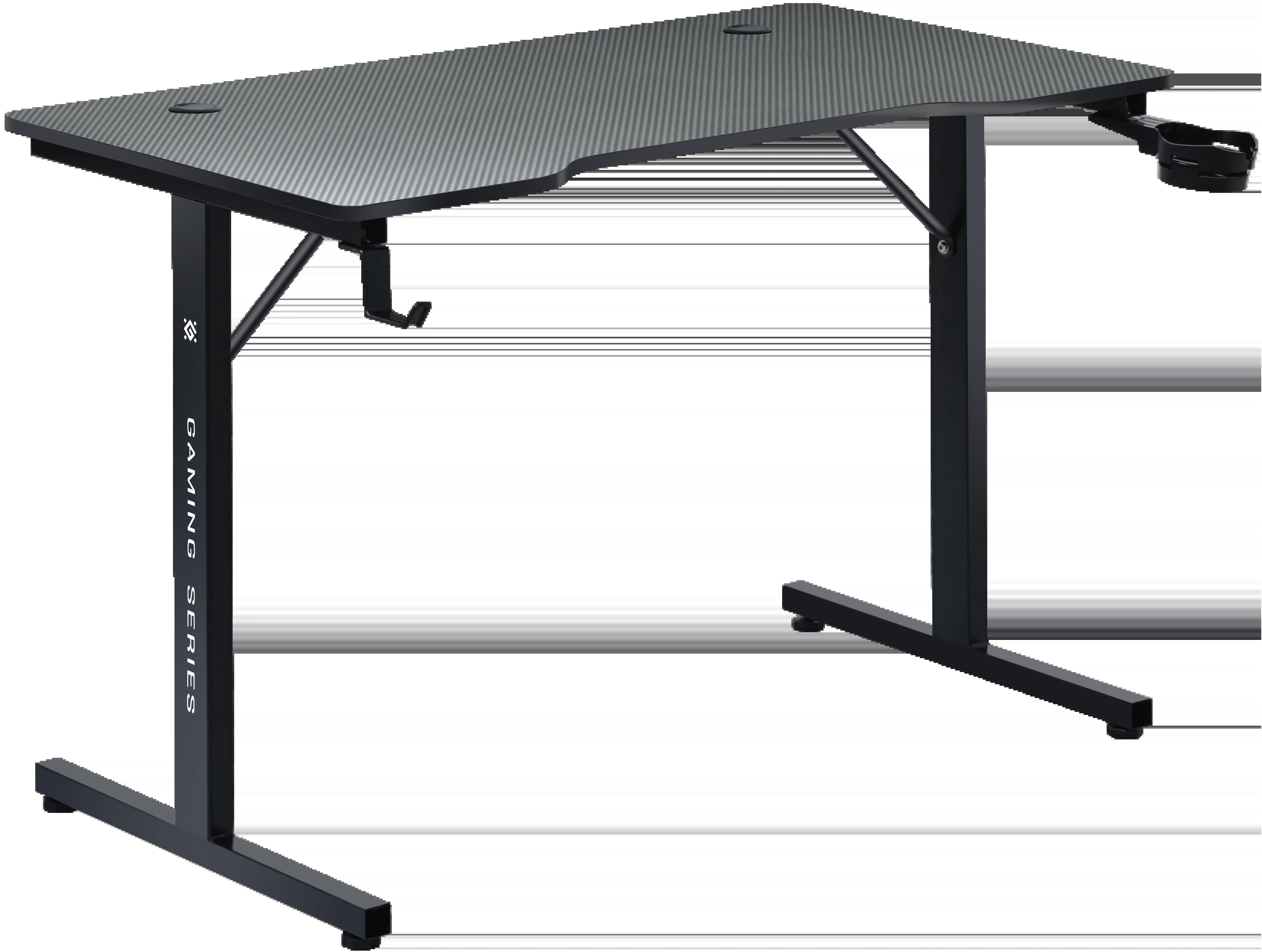 Defender Игровой компьютерный стол Pulse черн,110*60,высота 70-115см