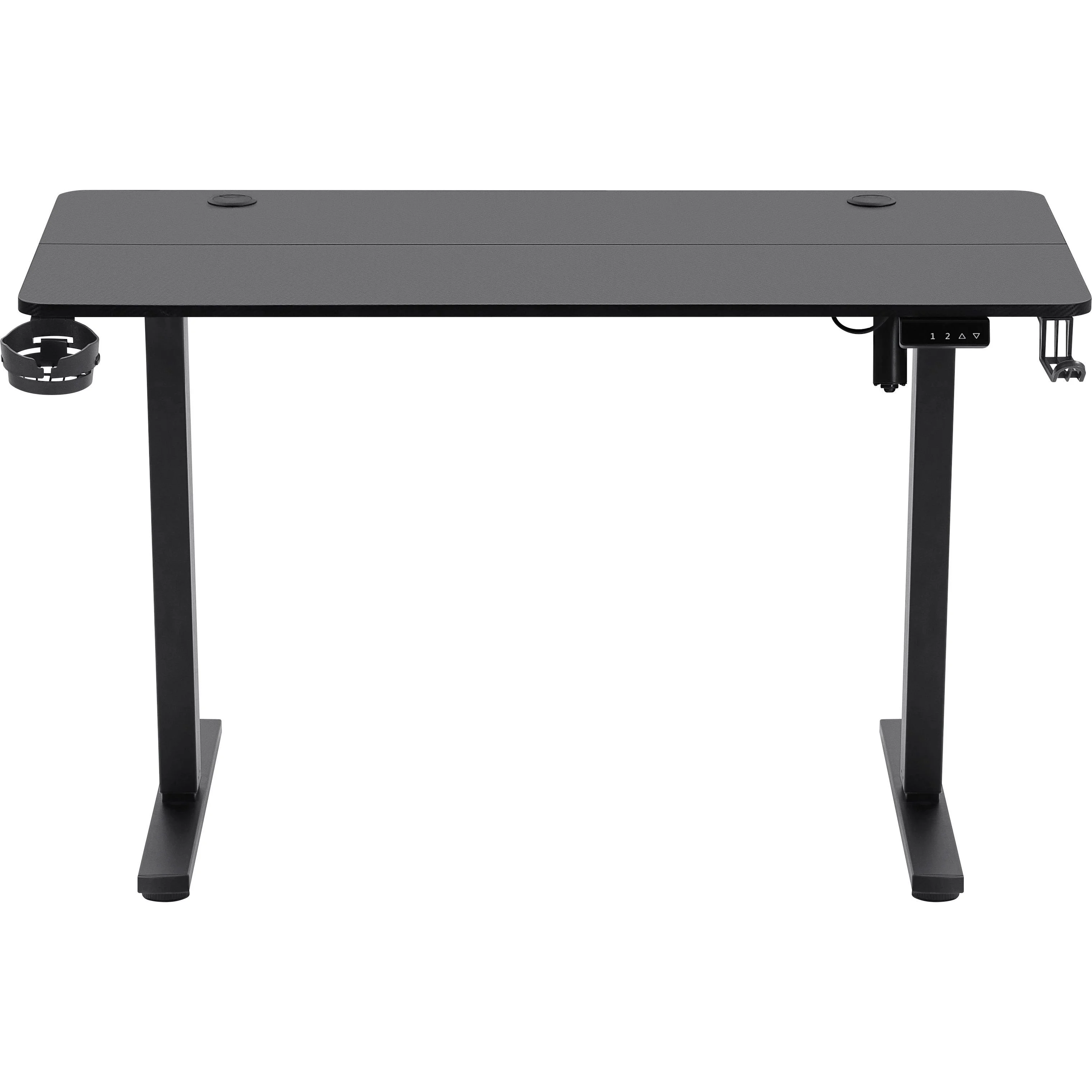 Defender Игровой компьютерный стол Saturn черн,регулир.высота 71-118см