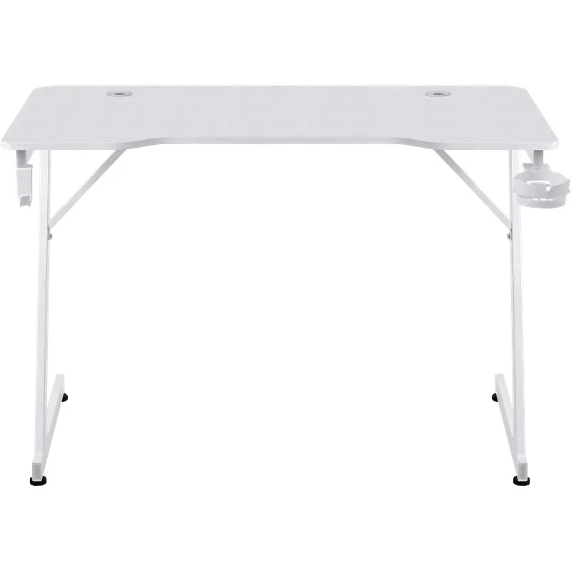 Defender Игровой компьютерный стол Solas подвес кружк+гарн,бел,МДФ,RGB