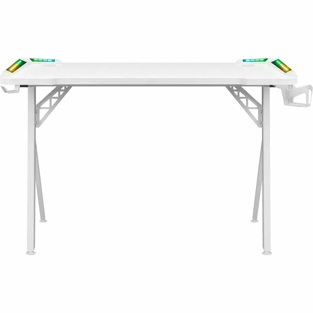 Defender Игровой стол Foton RGB,подвес кружки+гарн., белый