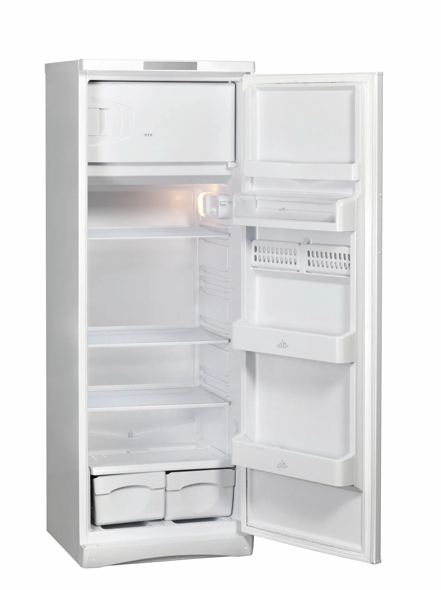 Холодильник однодверный INDESIT ITD 167 W белый 167х60х67 см, мор.кам. 35 л, хол.кам. 268 л.