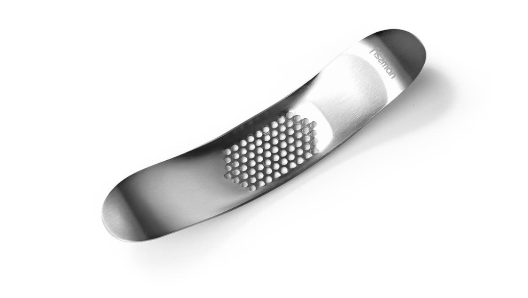 8686 FISSMAN Пресс для чеснока 18x4x2,7см (нерж.сталь)
