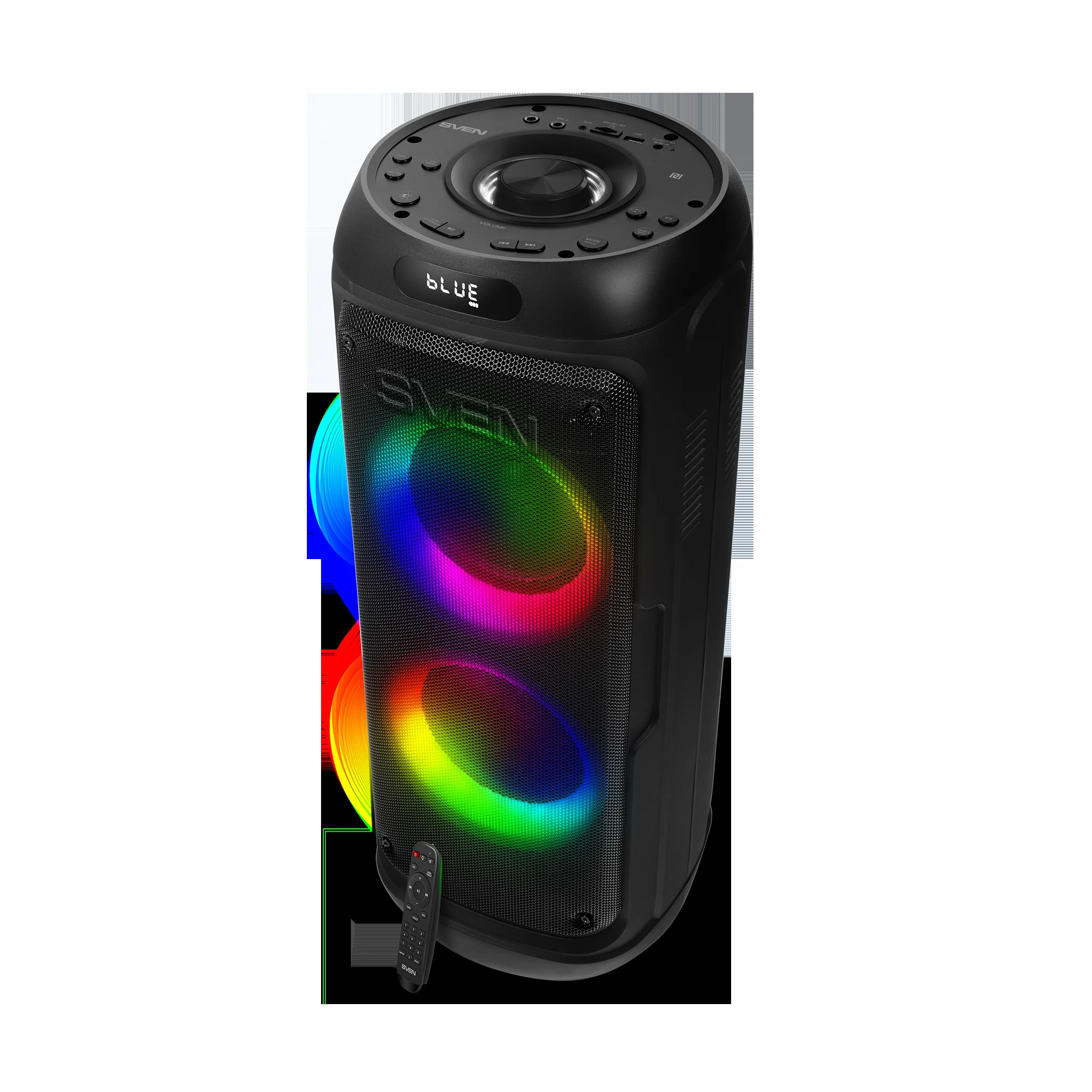 Мобильные колонки SVEN PS-770 2.0 черный 2x50W Bluetooth