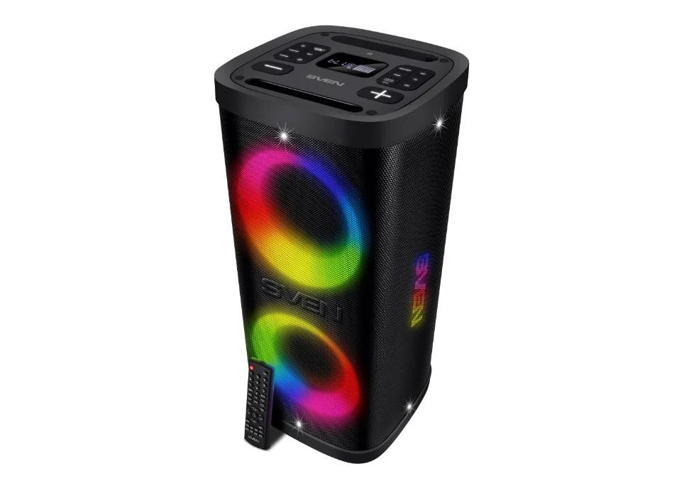 Мобильные колонки SVEN PS-950 2.0 черные 2x80 W Bluetooth
