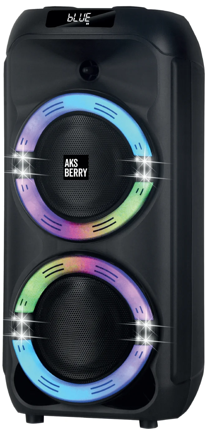 Портативная акустика AKSBERRY (6900305500011) AS-32 PulseBar, черный