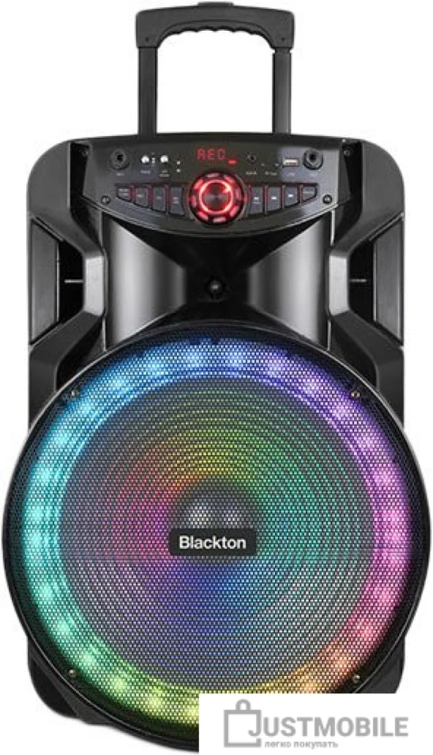 Портативная акустика Blackton Bt PBS2110 черный Мощность RMS 8 Вт Bluetooth