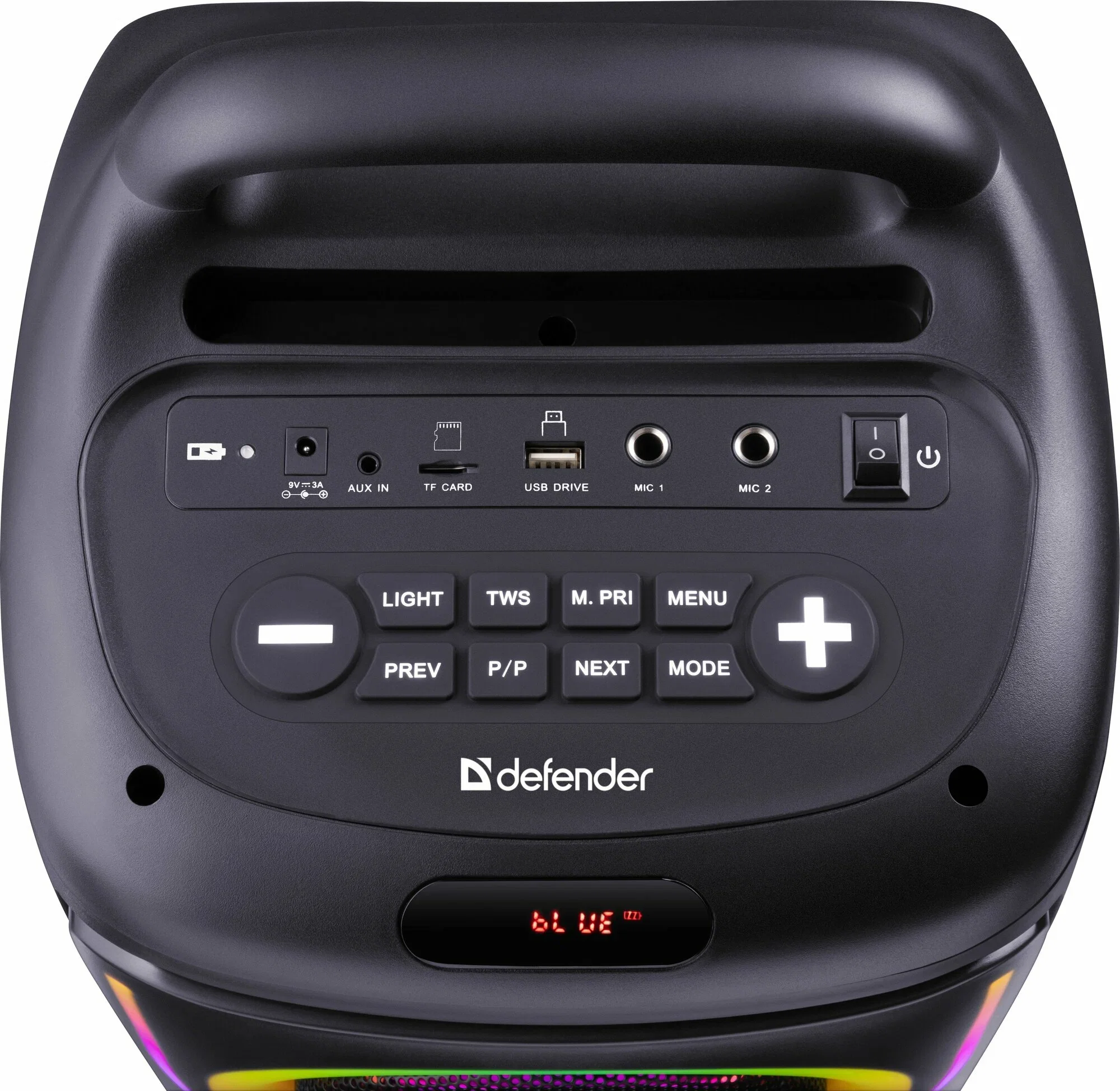 Портативная акустика Defender Boomer 75 75Вт, BT/FM/USB/TF/AUX/straps