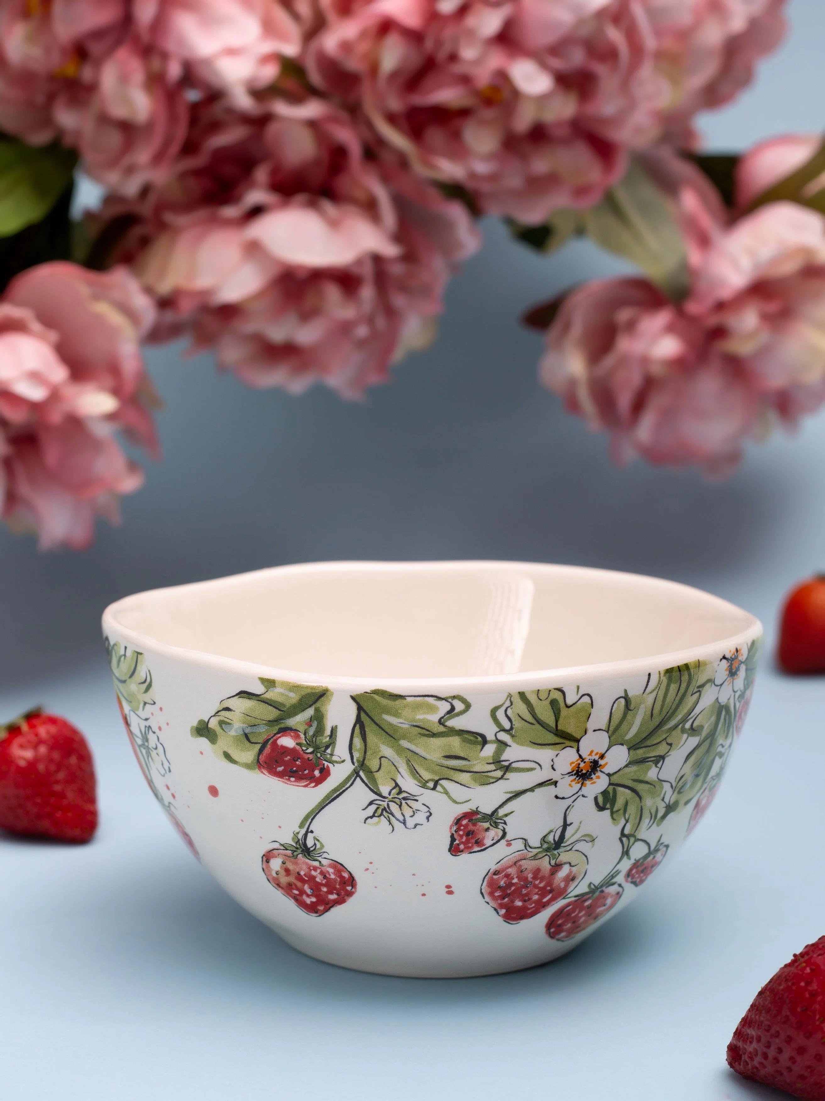 САЛАТНИК LEFARD "STRAWBERRY" 650 МЛ 15,5*8 СМ (КОР=16ШТ.)