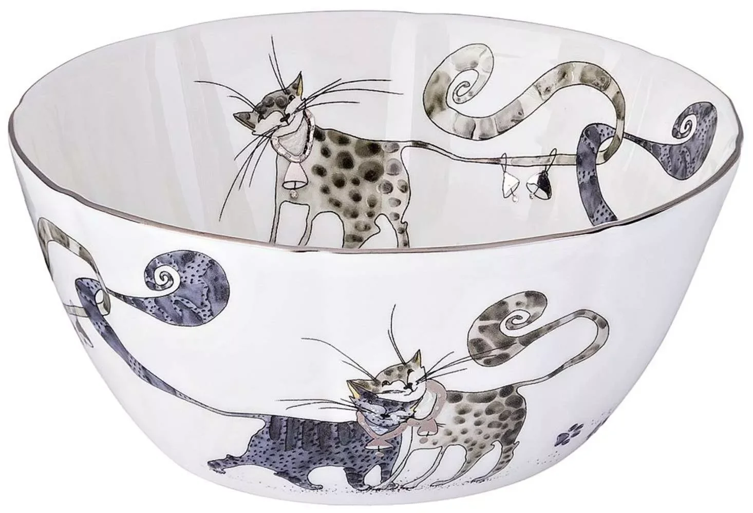 САЛАТНИК LEFARD "КОТИКИ" 20,5*5 СМ (КОР=24ШТ.)