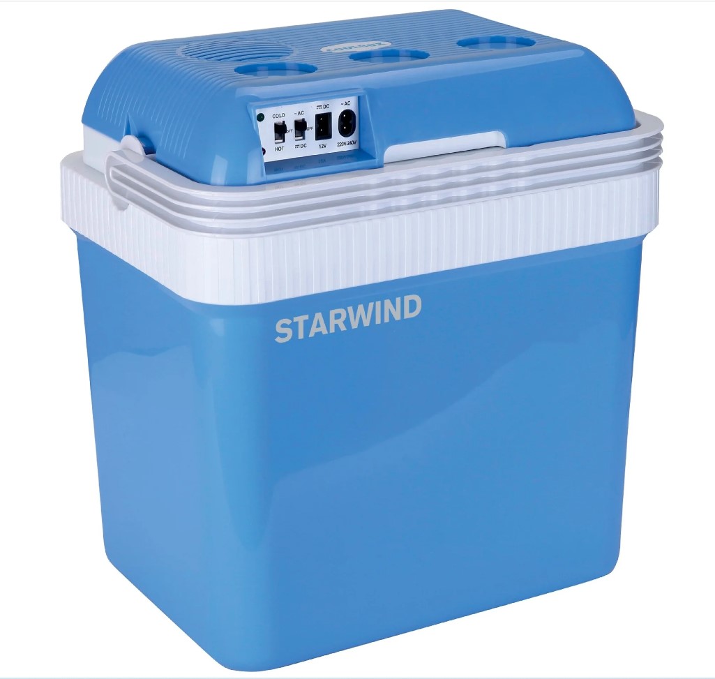 Автохолодильник Starwind CB-112 24л 48Вт питание: 12B и 220В.
