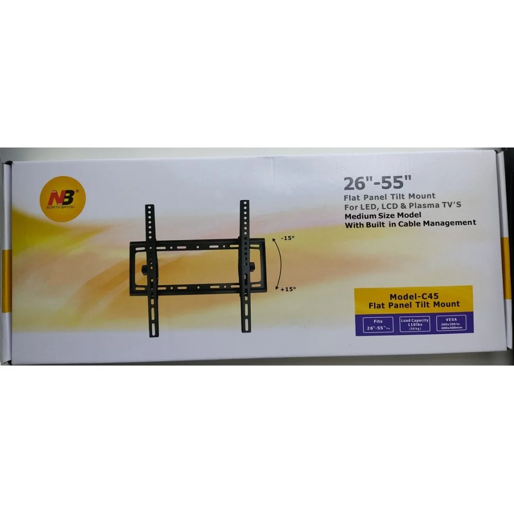 Кронштейн под LCD КТВ C-45 Крепление с наклоном (26"-55")