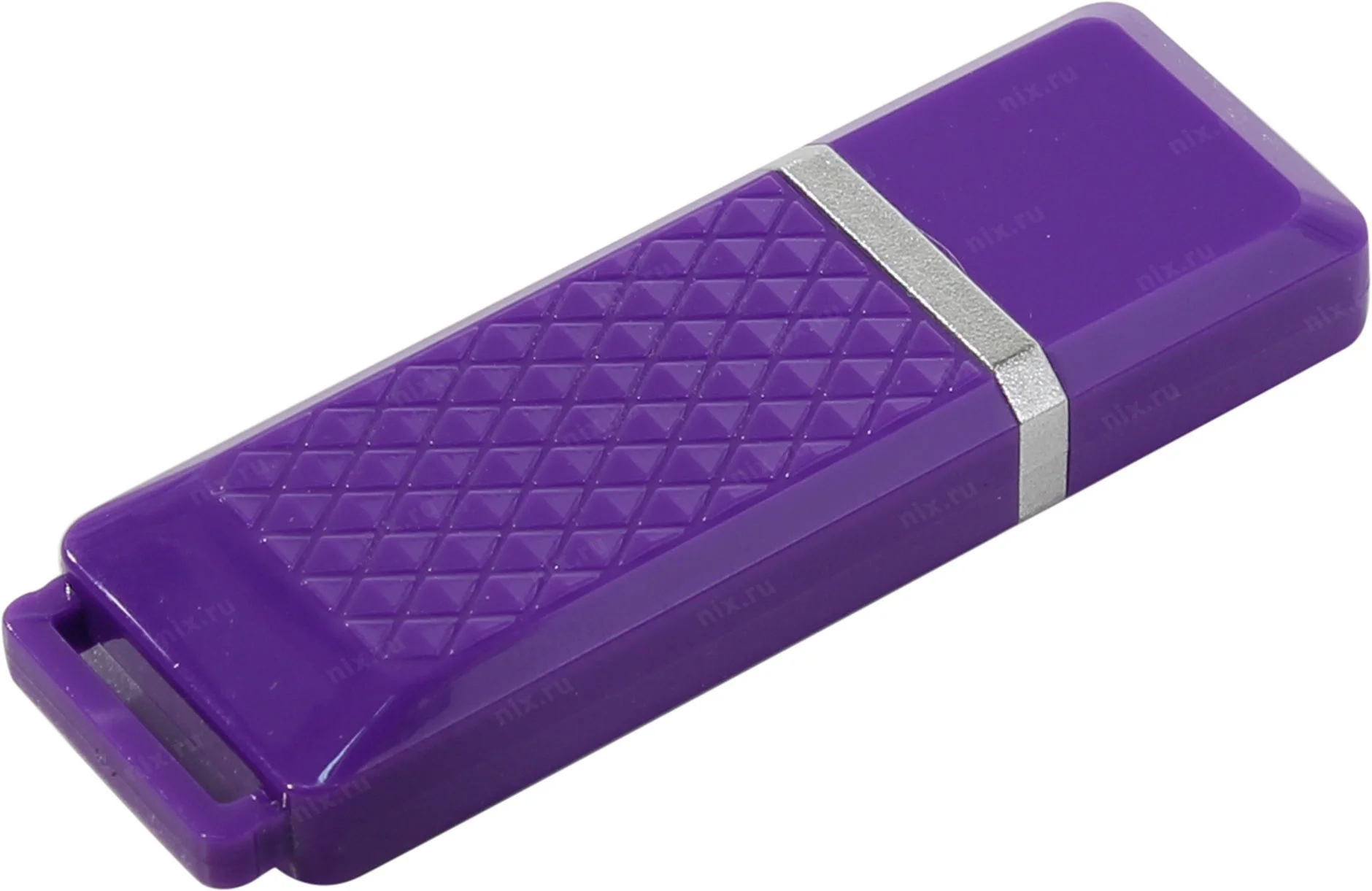 Флешка USB Smartbuy Quartz Violet (SB16 GbQZ-V), 16Gb, USB 2.0, R/W 25/15, фиолетовый