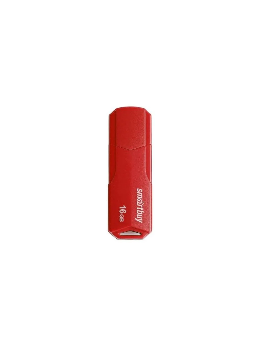Флешка USB Smartbuy R/W 16 Gb CLUE красный (SB16 GbCLU-R)