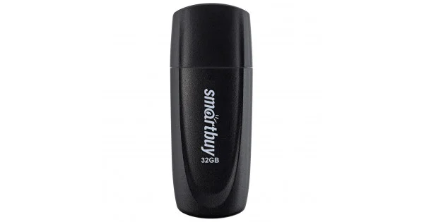 Флешка USB Smartbuy Scout black (SB016Gb2SCK), 16Gb, USB 2.0, R/W 15/8, черный